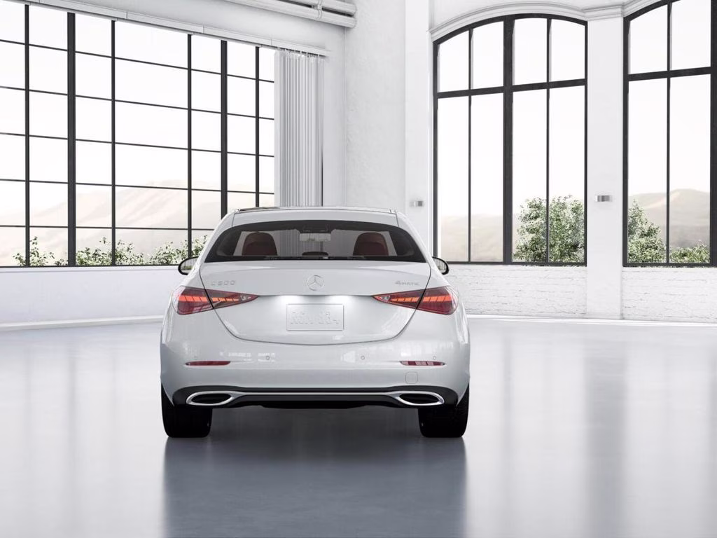 2026 White Mercedes-Benz C-Class C 300 AWD Sedan
