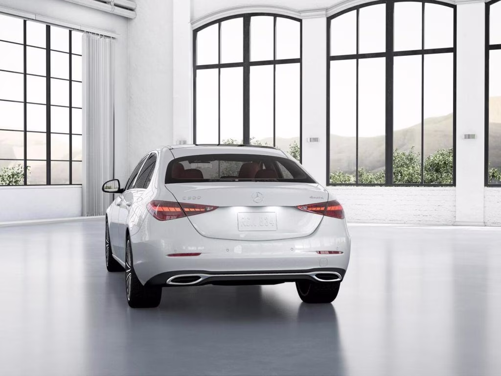 2026 White Mercedes-Benz C-Class C 300 AWD Sedan