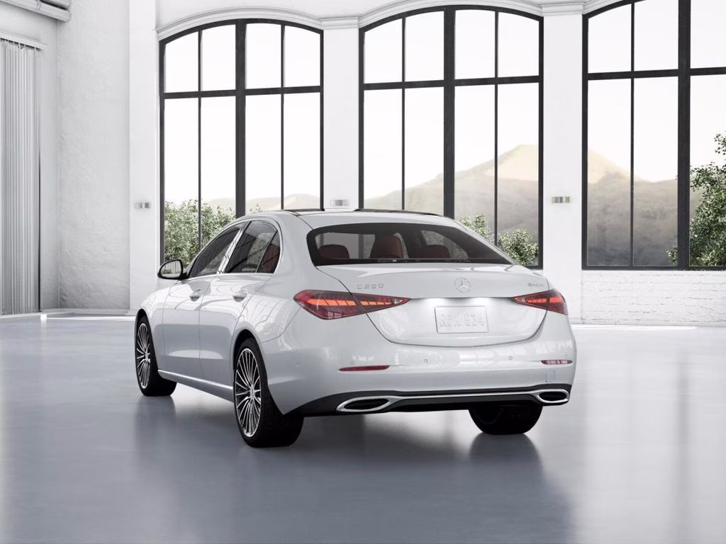 2026 White Mercedes-Benz C-Class C 300 AWD Sedan