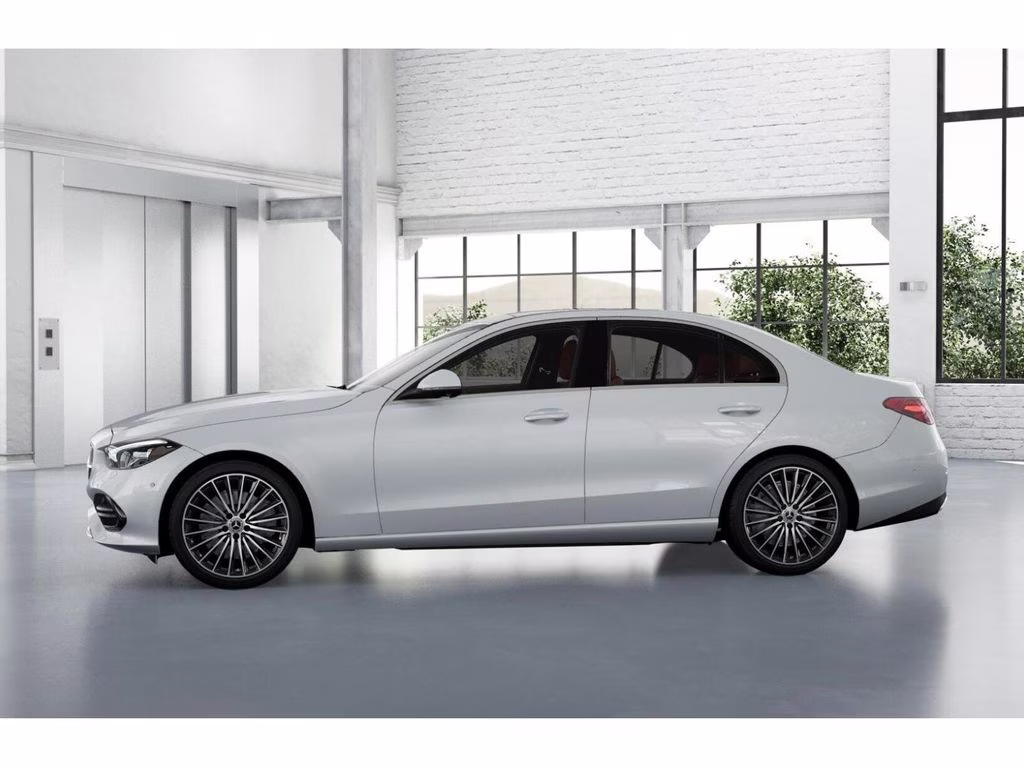 2026 White Mercedes-Benz C-Class C 300 AWD Sedan