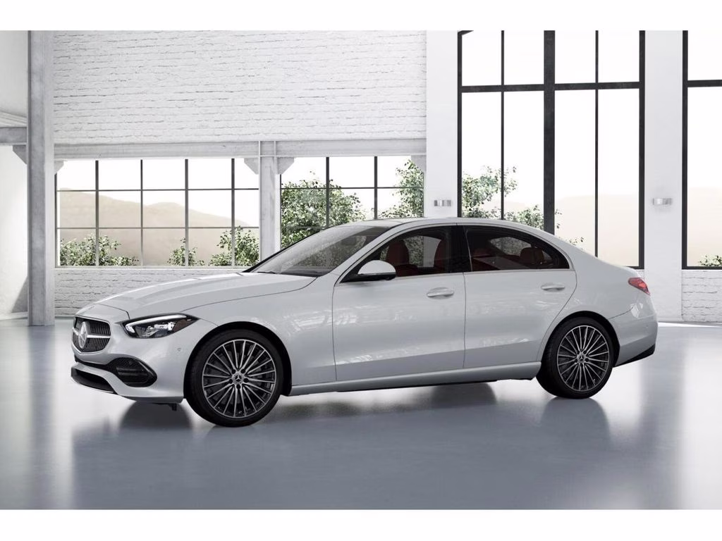 2026 White Mercedes-Benz C-Class C 300 AWD Sedan
