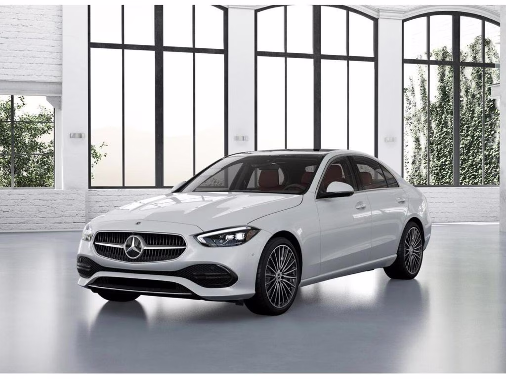 2026 White Mercedes-Benz C-Class C 300 AWD Sedan