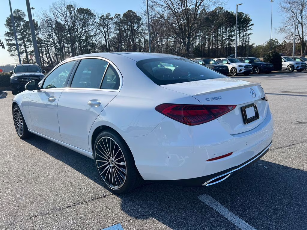 2026 White Mercedes-Benz C-Class C 300 AWD Sedan