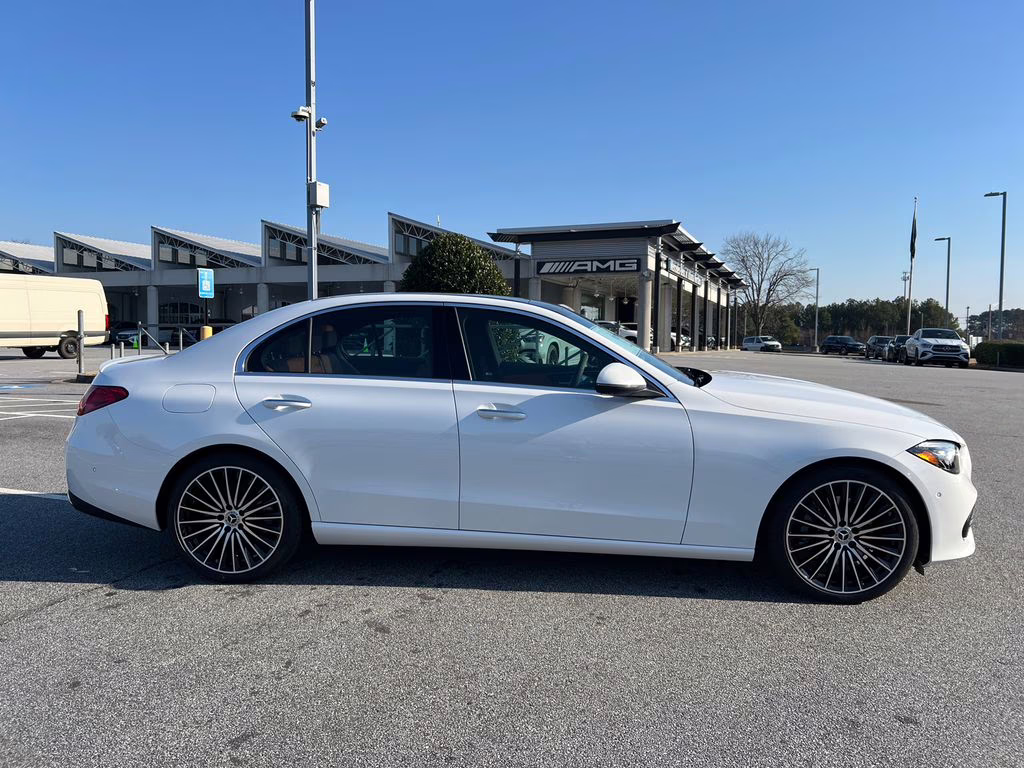 2026 White Mercedes-Benz C-Class C 300 AWD Sedan