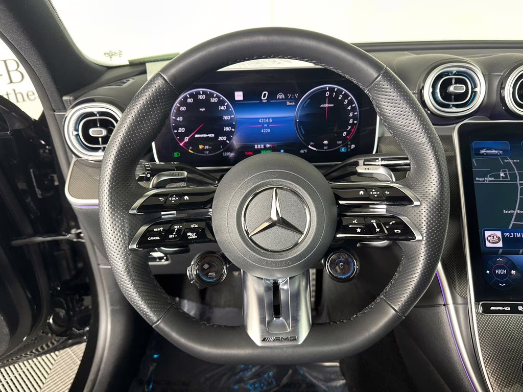 2024 Black Mercedes-Benz C-Class C 63 S AMG AWD Sedan