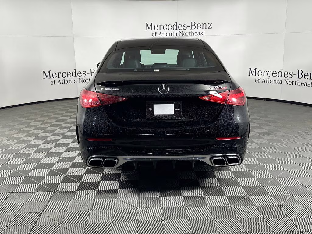2024 Black Mercedes-Benz C-Class C 63 S AMG AWD Sedan