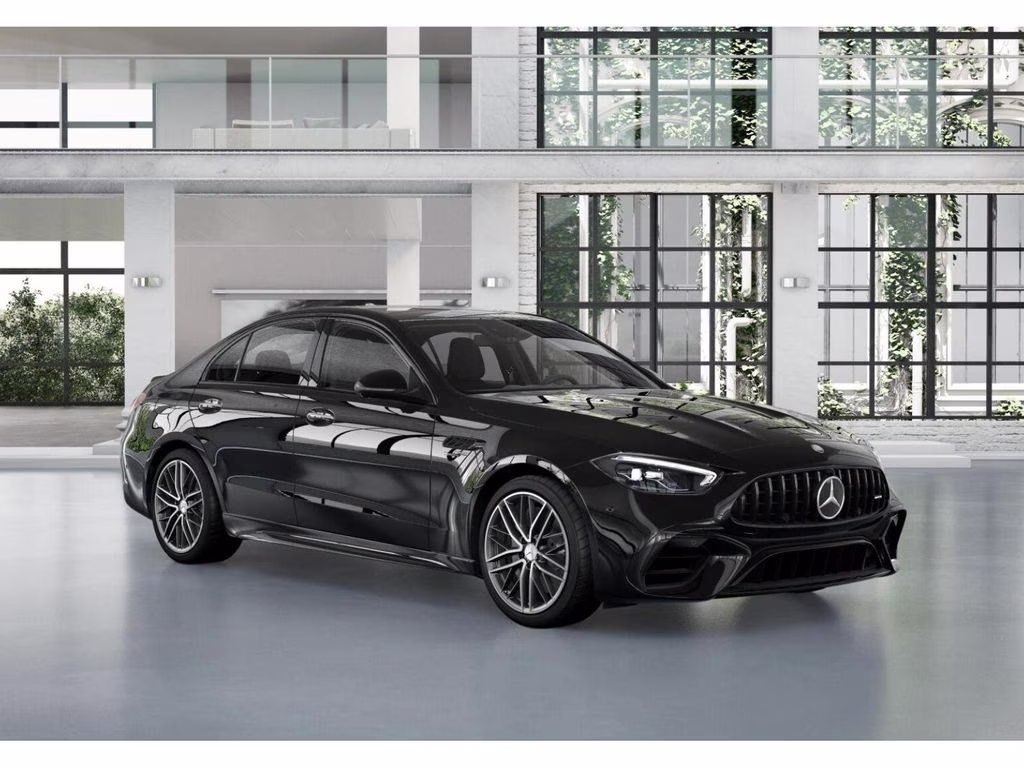 2026 Black Mercedes-Benz C-Class C 63 S AMG AWD Sedan