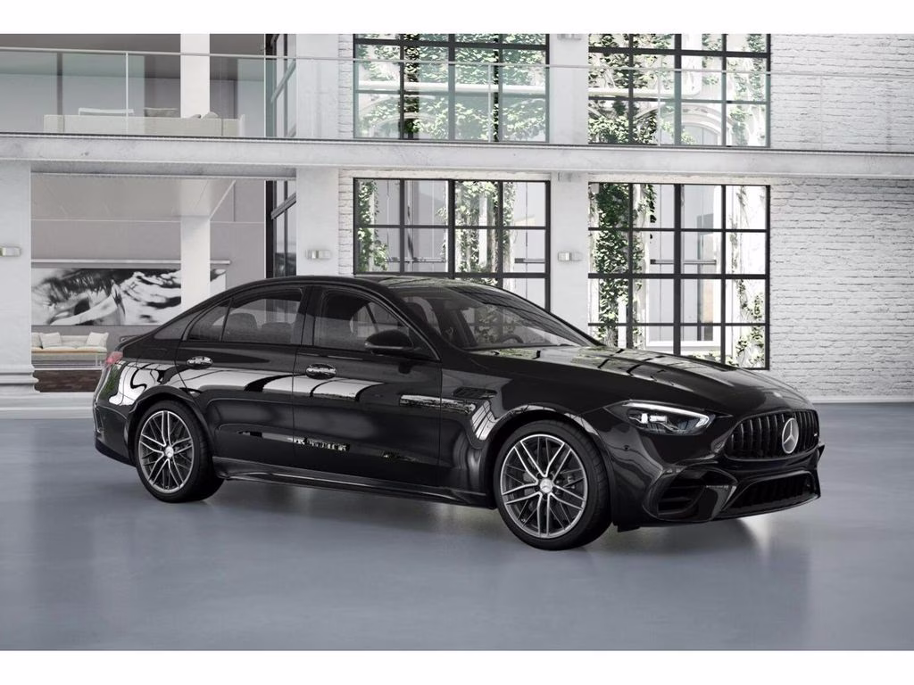 2026 Black Mercedes-Benz C-Class C 63 S AMG AWD Sedan