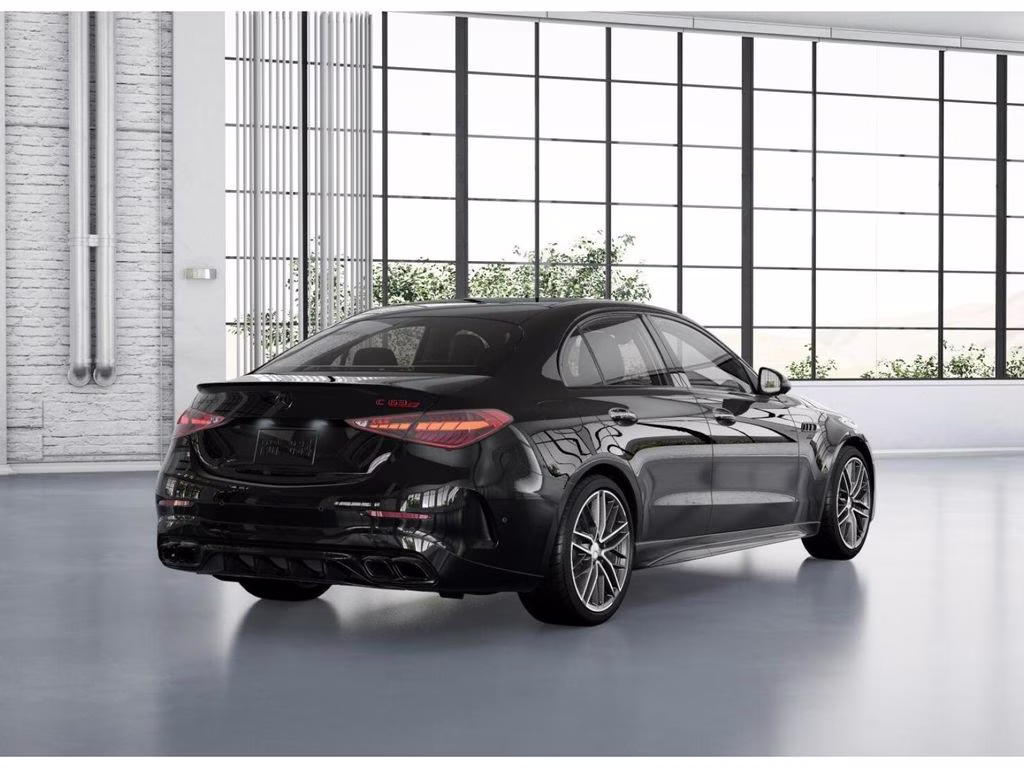 2026 Black Mercedes-Benz C-Class C 63 S AMG AWD Sedan