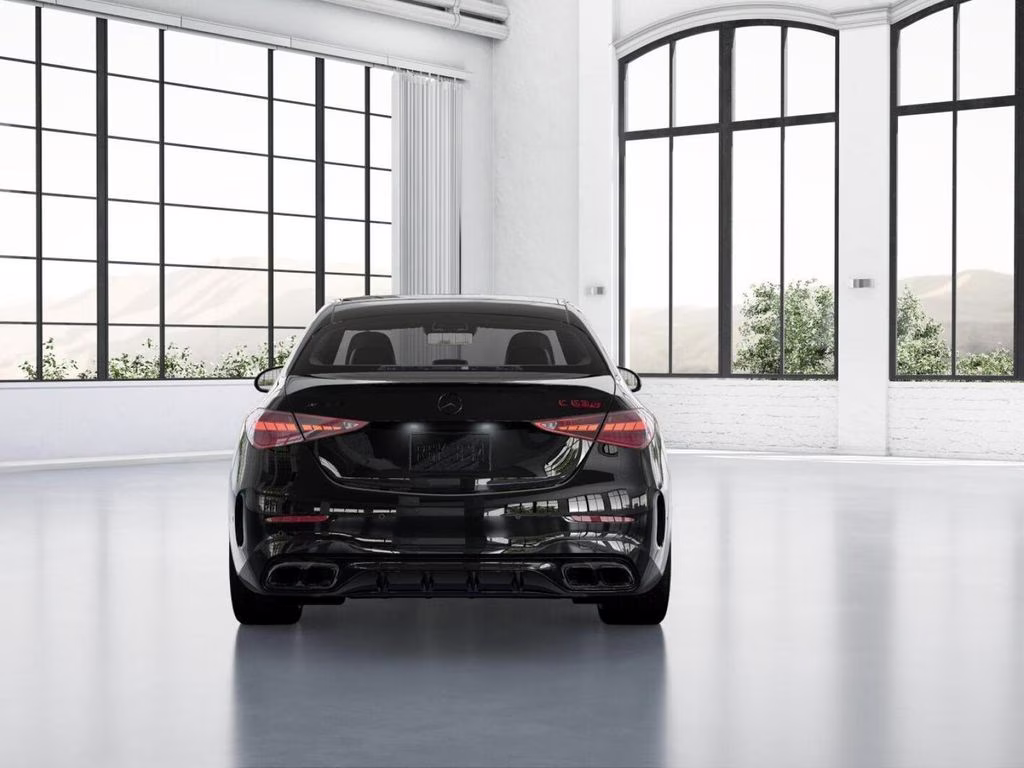 2026 Black Mercedes-Benz C-Class C 63 S AMG AWD Sedan