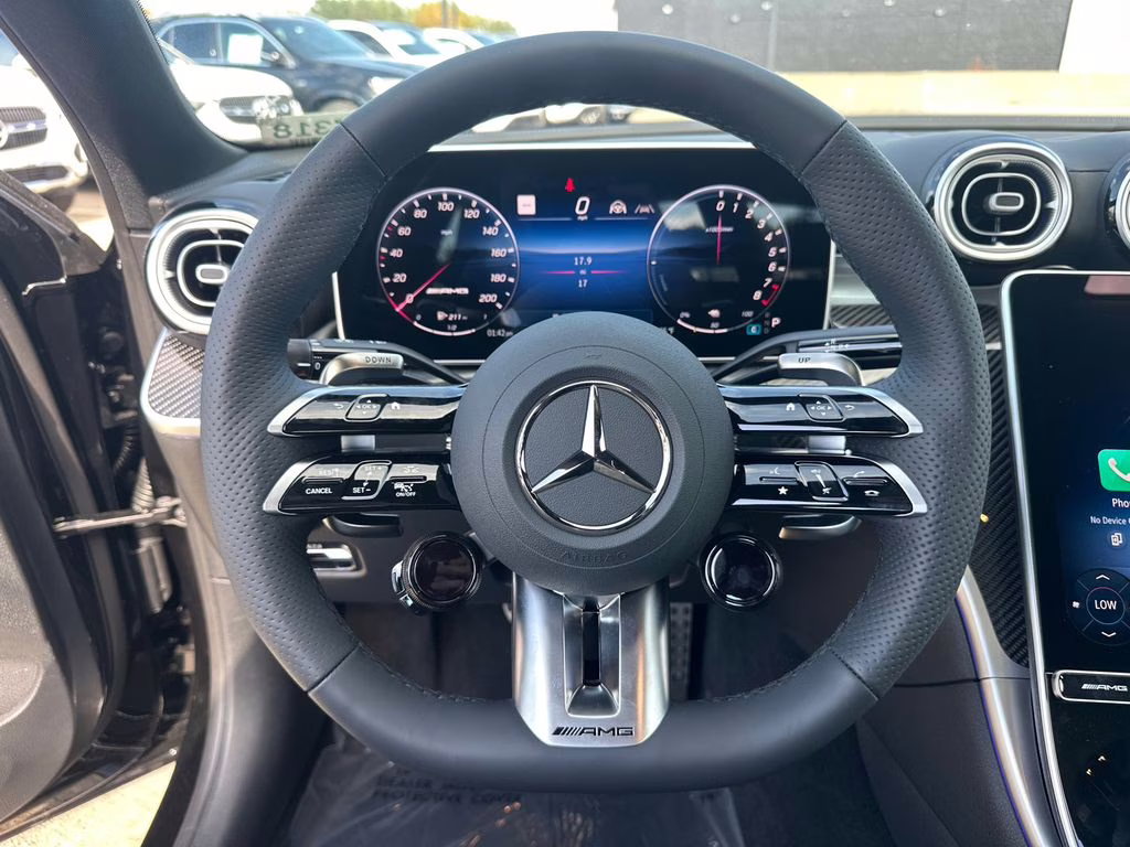 2026 Black Mercedes-Benz C-Class C 63 S AMG AWD Sedan