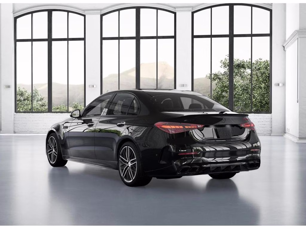 2026 Black Mercedes-Benz C-Class C 63 S AMG AWD Sedan