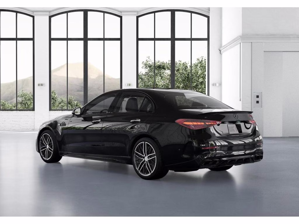 2026 Black Mercedes-Benz C-Class C 63 S AMG AWD Sedan