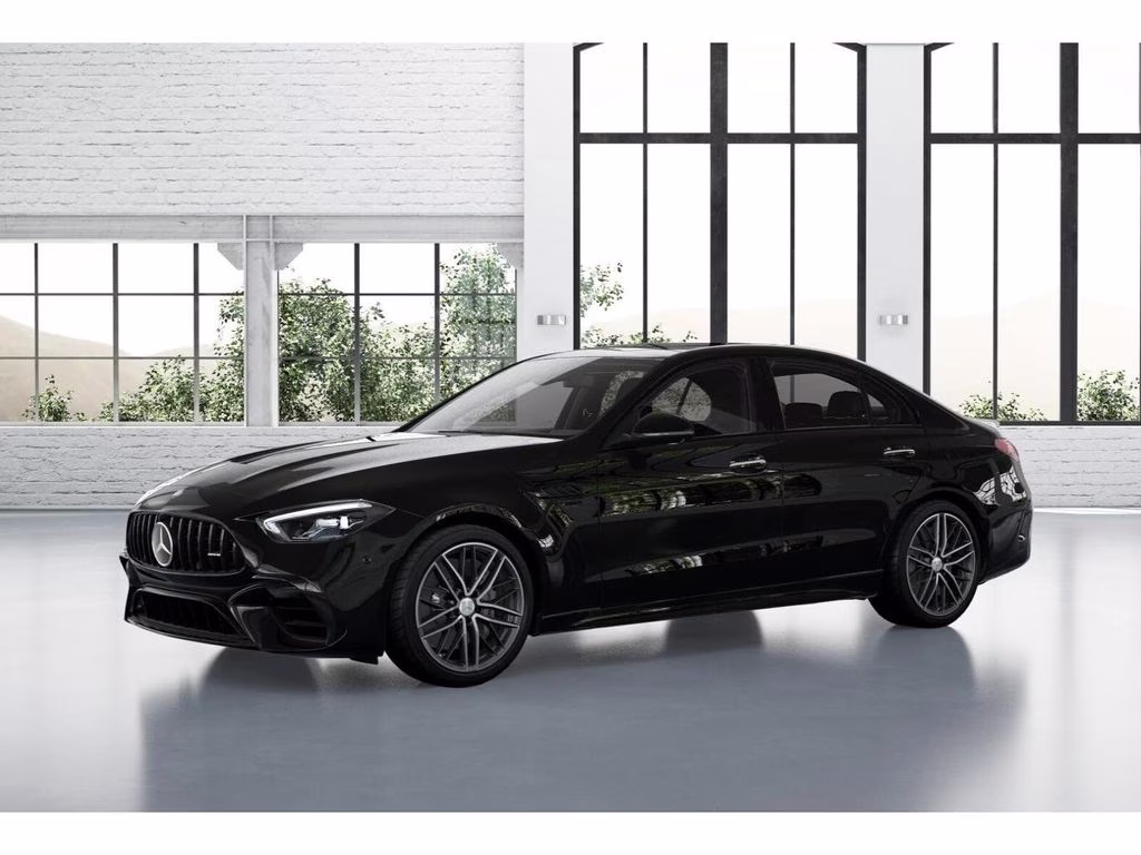 2026 Black Mercedes-Benz C-Class C 63 S AMG AWD Sedan