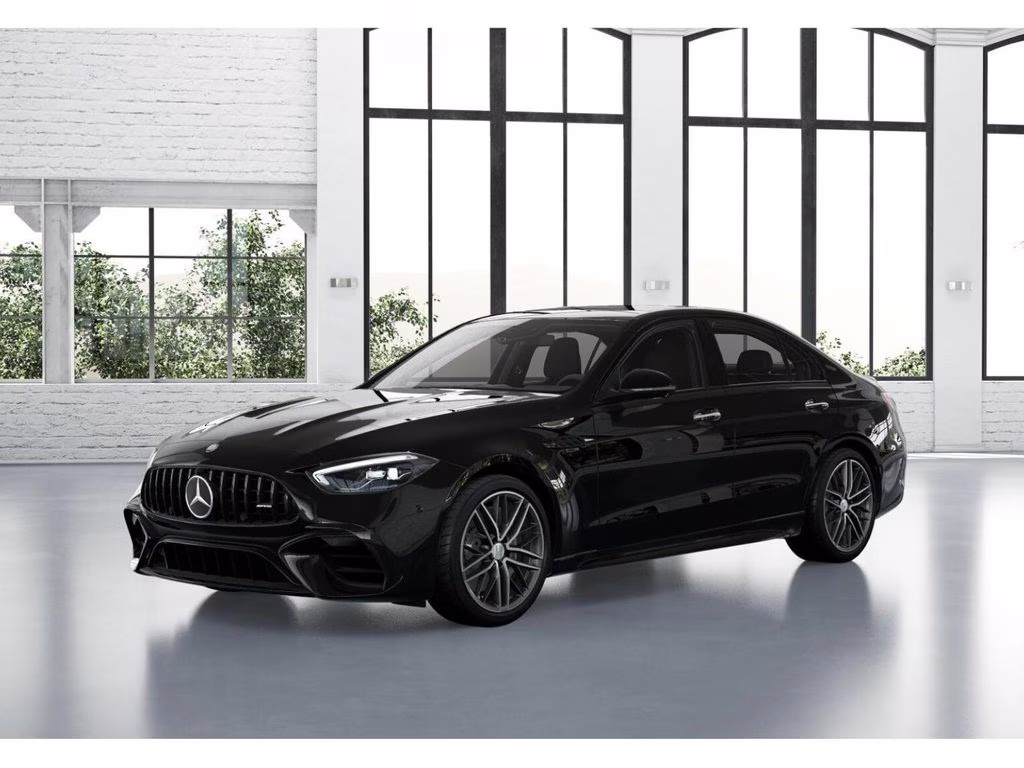 2026 Black Mercedes-Benz C-Class C 63 S AMG AWD Sedan