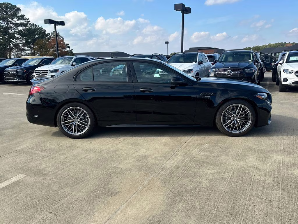 2026 Black Mercedes-Benz C-Class C 63 S AMG AWD Sedan