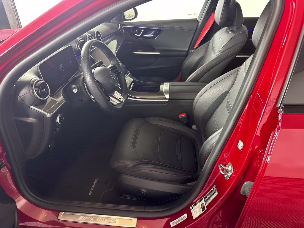 2025 MANUFAKTUR Patagonia Red Metallic Mercedes-Benz C-Class C 43 AMG AWD Sedan