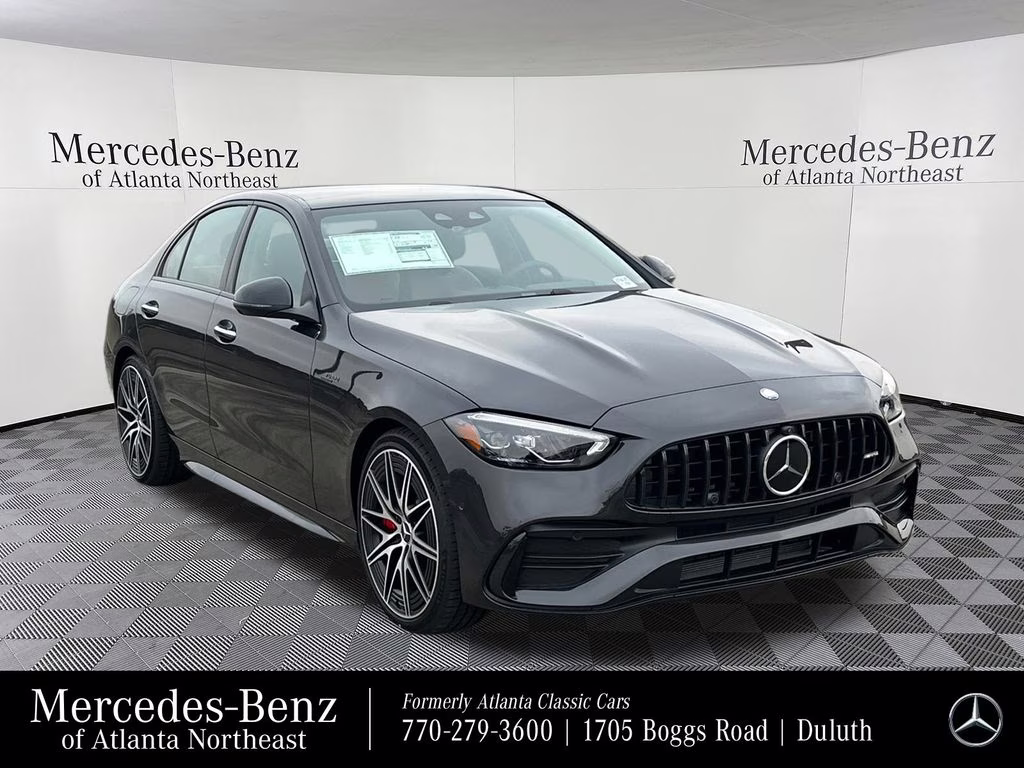 2026 Gray Mercedes-Benz C-Class C 43 AMG AWD Sedan