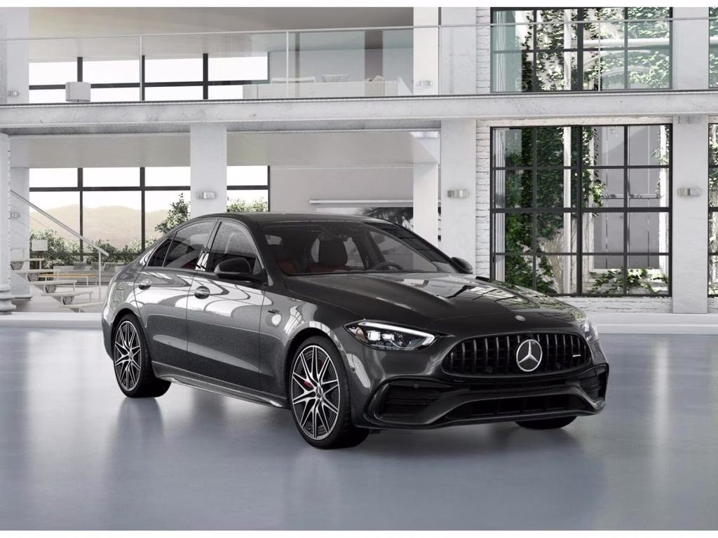 2026 Gray Mercedes-Benz C-Class C 43 AMG AWD Sedan