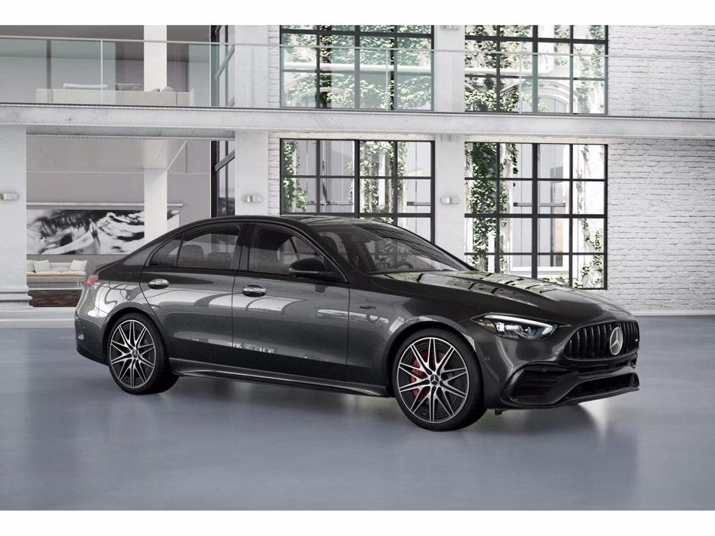 2026 Gray Mercedes-Benz C-Class C 43 AMG AWD Sedan