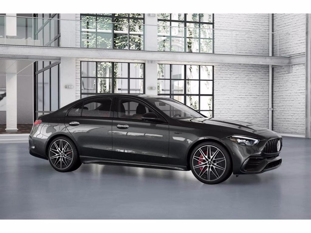 2026 Gray Mercedes-Benz C-Class C 43 AMG AWD Sedan