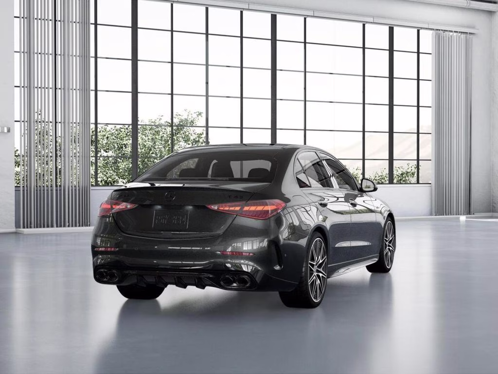 2026 Gray Mercedes-Benz C-Class C 43 AMG AWD Sedan