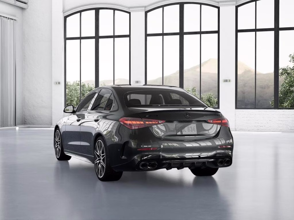 2026 Gray Mercedes-Benz C-Class C 43 AMG AWD Sedan