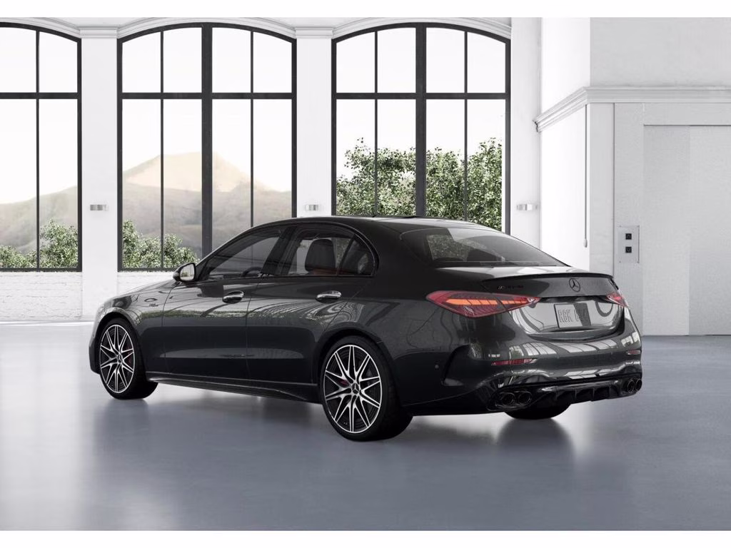 2026 Gray Mercedes-Benz C-Class C 43 AMG AWD Sedan