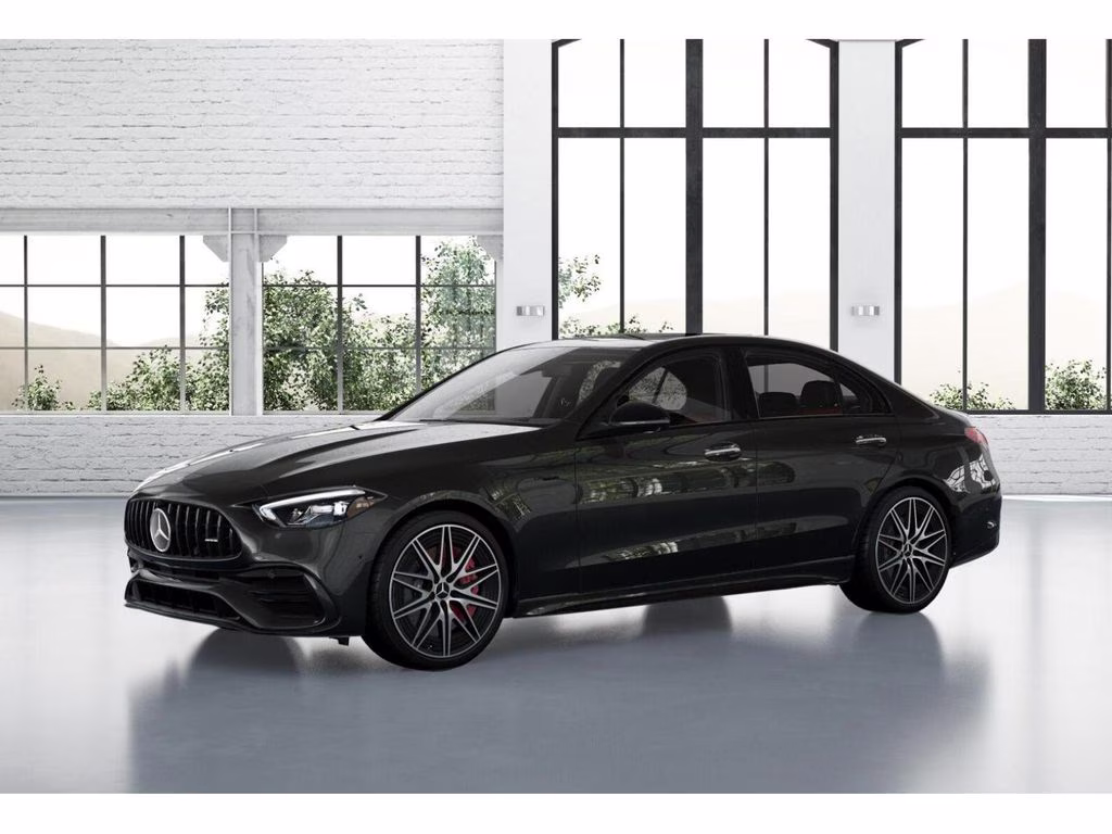 2026 Gray Mercedes-Benz C-Class C 43 AMG AWD Sedan