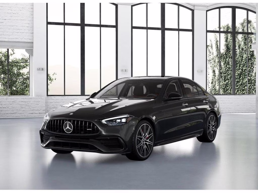 2026 Gray Mercedes-Benz C-Class C 43 AMG AWD Sedan