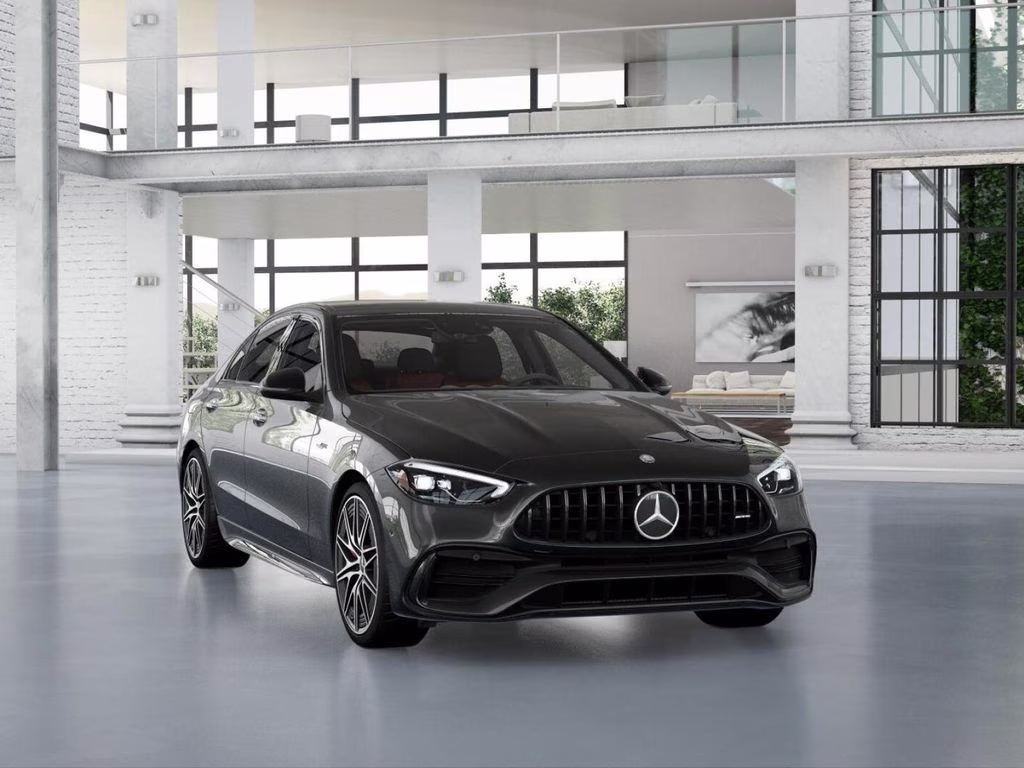 2026 Gray Mercedes-Benz C-Class C 43 AMG AWD Sedan