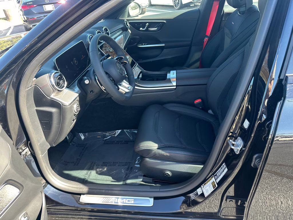 2026 Black Mercedes-Benz C-Class C 43 AMG AWD Sedan