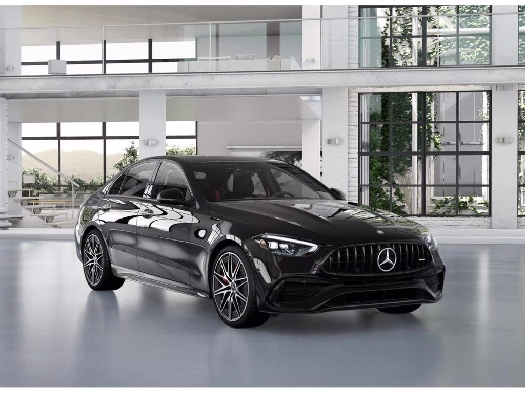 2026 Black Mercedes-Benz C-Class C 43 AMG AWD Sedan