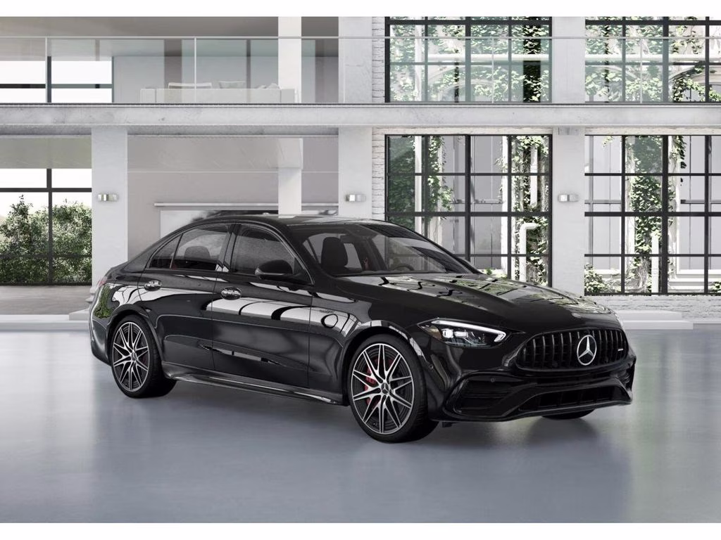 2026 Black Mercedes-Benz C-Class C 43 AMG AWD Sedan