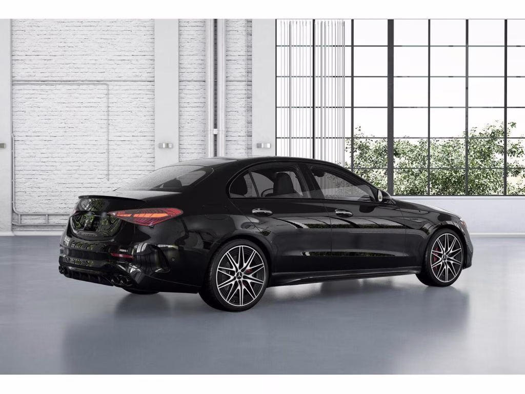2026 Black Mercedes-Benz C-Class C 43 AMG AWD Sedan