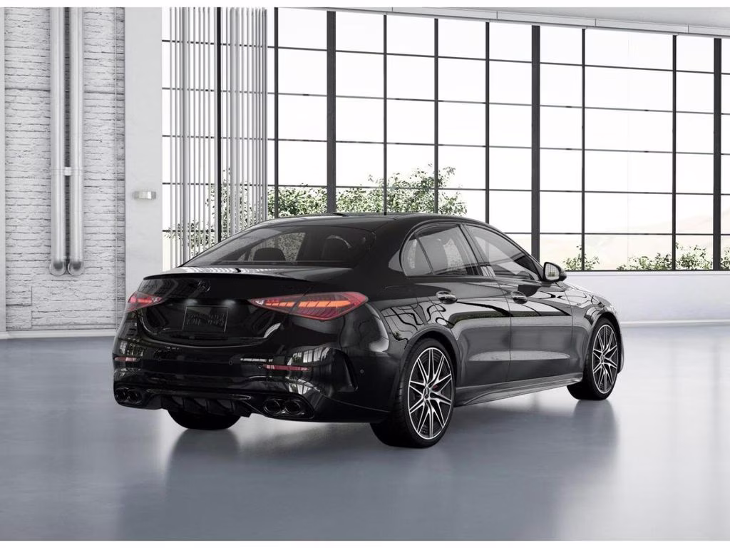 2026 Black Mercedes-Benz C-Class C 43 AMG AWD Sedan