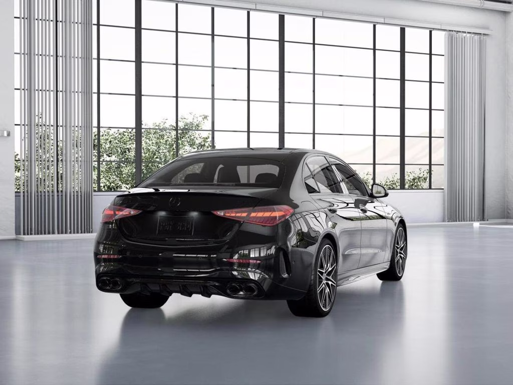 2026 Black Mercedes-Benz C-Class C 43 AMG AWD Sedan