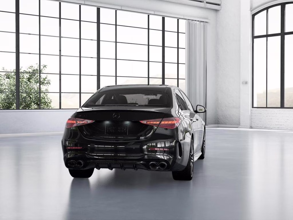 2026 Black Mercedes-Benz C-Class C 43 AMG AWD Sedan