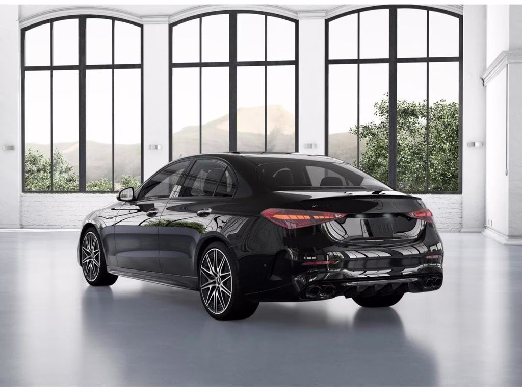 2026 Black Mercedes-Benz C-Class C 43 AMG AWD Sedan