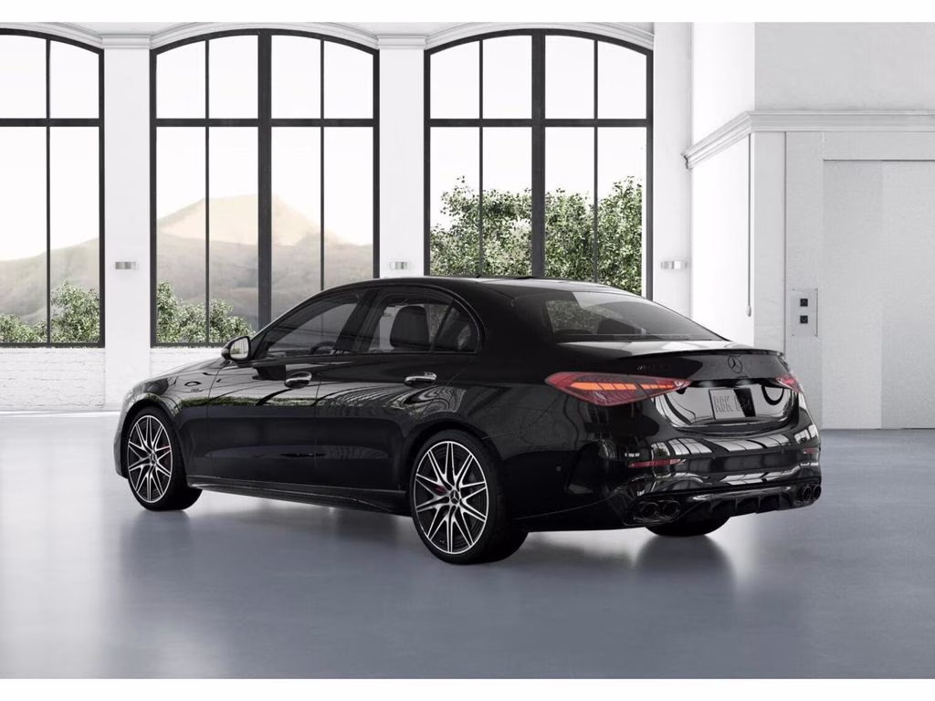 2026 Black Mercedes-Benz C-Class C 43 AMG AWD Sedan