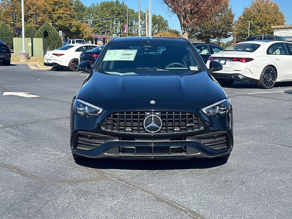 2026 Black Mercedes-Benz C-Class C 43 AMG AWD Sedan
