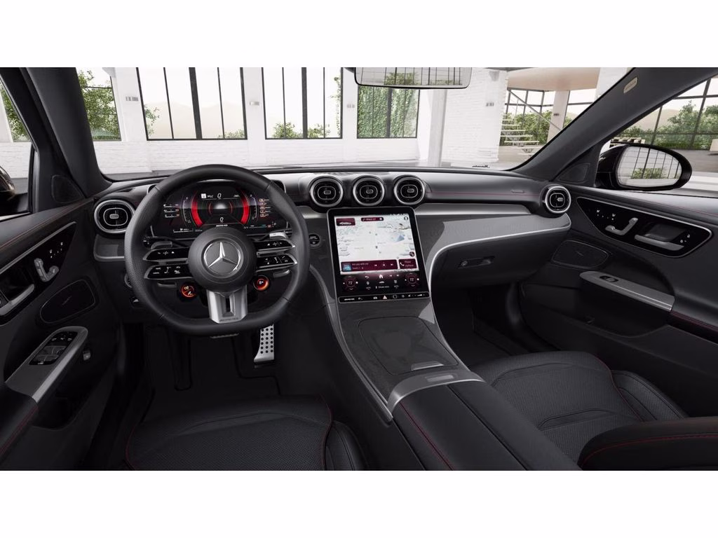 2026 Black Mercedes-Benz C-Class C 43 AMG AWD Sedan