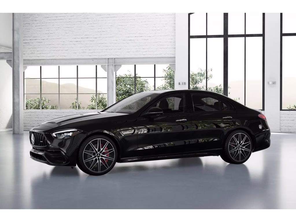 2026 Black Mercedes-Benz C-Class C 43 AMG AWD Sedan