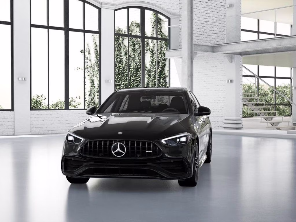 2026 Black Mercedes-Benz C-Class C 43 AMG AWD Sedan