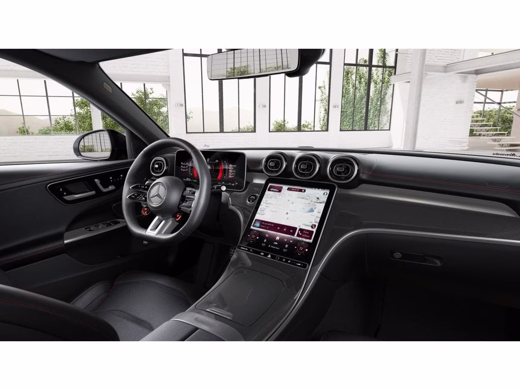 2026 Black Mercedes-Benz C-Class C 43 AMG AWD Sedan