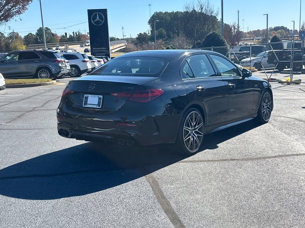 2026 Black Mercedes-Benz C-Class C 43 AMG AWD Sedan