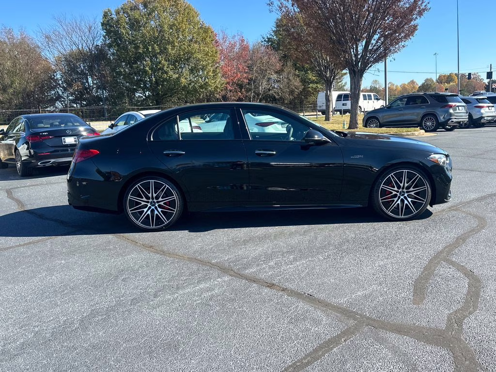 2026 Black Mercedes-Benz C-Class C 43 AMG AWD Sedan
