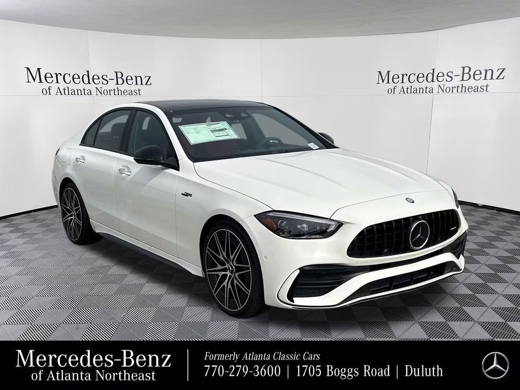 2026 297/149white Mercedes-Benz C-Class C 43 AMG AWD Sedan