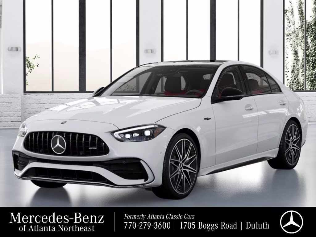 2026 297/149white Mercedes-Benz C-Class C 43 AMG AWD Sedan