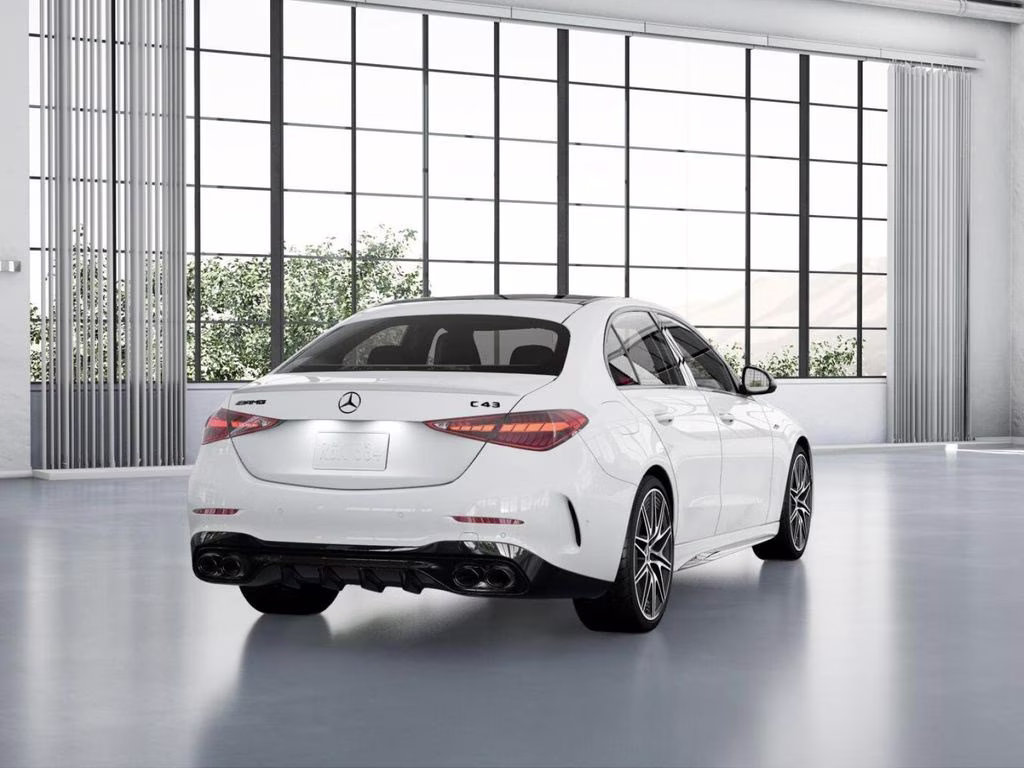 2026 297/149white Mercedes-Benz C-Class C 43 AMG AWD Sedan